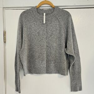 Aritzia Babaton cashmere heather grey sweater